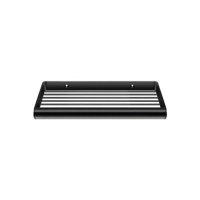 Επιτοίχια Σπογγοθήκη W24xD11xH2.2cm Black Mat Sanco Academia 21843-M116