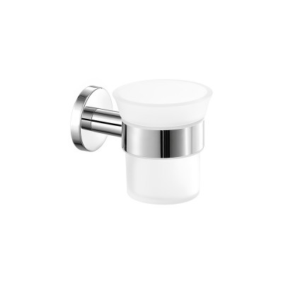 Επιτοίχια Ποτηροθήκη W8xD11.5xH8.5cm Chrome Sanco Corner 22701-A03