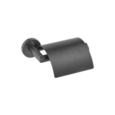 Χαρτοθήκη με καπάκι W15.5xD12.5xH8.5cm Graphite Dark Sanco Corner 22707-122