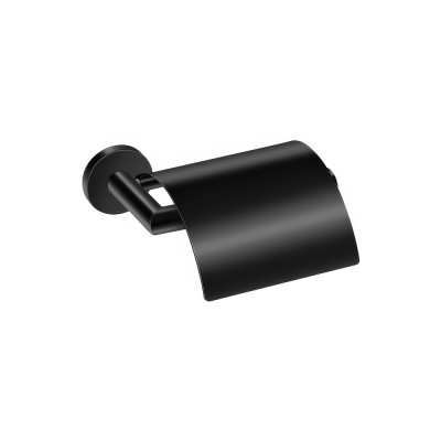 Χαρτοθήκη με καπάκι W15.5xD12.5xH8.5cm Black Mat Sanco Corner 22707-M116