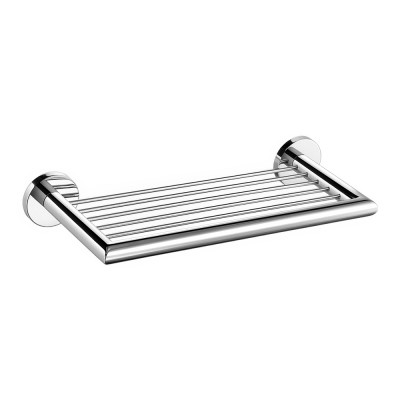 Επιτοίχια Σπογγοθήκη W32xD13xH5.5cm Chrome Sanco Corner 22743-A03