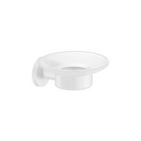 Επιτοίχια Σαπουνοθήκη W12.5xD14xH6cm White Mat Sanco Ergon 25902-M101