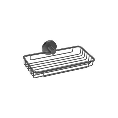 Επιτοίχια Σπογγοθήκη W22xD13.5xH5.5cm Graphite Dark Sanco Ergon 25903-122