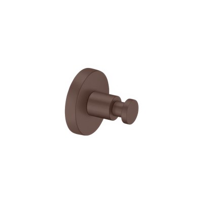 Άγκιστρο Μονό Μπάνιου W5.5xD5.5xH5.5cm Wenge Grained Sanco Ergon 25908-A75
