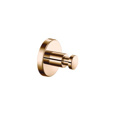 Άγκιστρο Μονό Μπάνιου W5.5xD5.5xH5.5cm PVD Warm Bronze Polished Sanco Ergon 25908-PVD-01PL