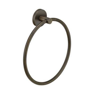 Κρίκος Μπάνιου W20.5xD5xH22.5cm Dark Bronze Mat Sanco Ergon 25909-DM25
