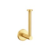 Εφεδρική Χαρτοθήκη W5.5xD8xH15.5cm PVD Golden Brass Brushed Sanco Ergon 25916-PVD-02BR