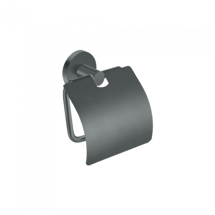 Χαρτοθήκη με καπάκι W14xD7.5xH13cm Anthracite Grained Sanco Ergon 25917-M118