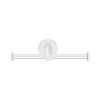 Διπλή Χαρτοθήκη W25xD8xH5.5cm White Mat Sanco Ergon 25926-M101