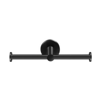 Διπλή Χαρτοθήκη W25xD8xH5.5cm Black Mat Sanco Ergon 25926-M116
