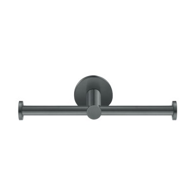 Διπλή Χαρτοθήκη W25xD8xH5.5cm Anthracite Grained Sanco Ergon 25926-M118