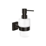 Επιτοίχιο Ντισπένσερ W7xD11.5xH15.5cm Black Mat Sanco Iconic 26722-M116