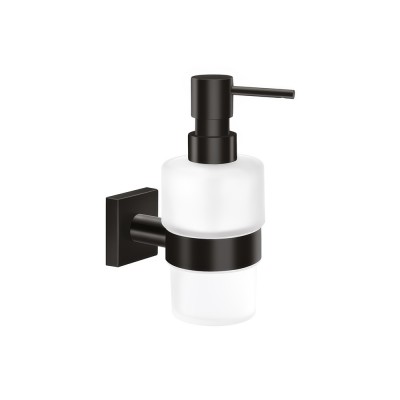 Επιτοίχιο Ντισπένσερ W7xD11.5xH15.5cm Black Mat Sanco Iconic 26722-M116