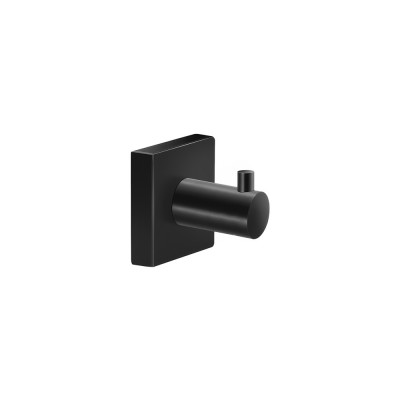 Άγκιστρο Μονό Μπάνιου W4.5xD4.5xH4.5cm Black Mat Sanco Iconic 26728-M116