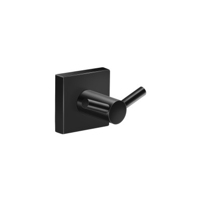 Αγκιστρο Διπλό W6xD4.5xH4.5cm Black Mat Sanco Iconic 26748-M116