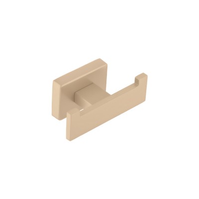 Άγκιστρο Διπλό Μπάνιου W7xD4.5xH3.5cm Mocha Mat Sanco Aegean 26948-M103
