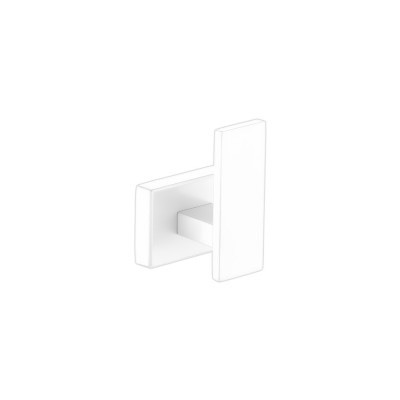 Άγκιστρο Μονό Μπάνιου W5xD4xH6cm White Mat Sanco Aegean 26998-M101