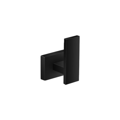 Άγκιστρο Μονό Μπάνιου W5xD4xH6cm Black Mat Sanco Aegean 26998-M116