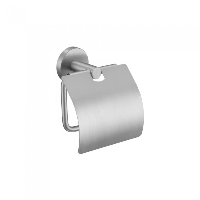 Χαρτοθήκη με καπάκι W14xD6.5xH13.5cm Mat Inox Sanco Inox Project 28717-M90