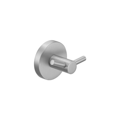 Διπλό Άγκιστρο W6xD5xH5cm Mat Inox Sanco Inox Project 28748-M90