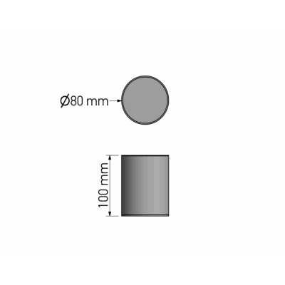 Επικαθήμενη Ποτηροθήκη W8xD8xH10cm Chrome Sanco Bathroom Set 90156-A03