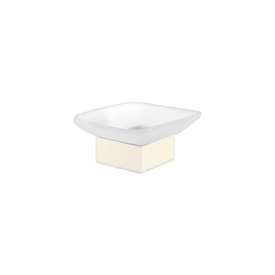 Επικαθήμενη Σαπουνοθήκη W10.5xD10.5xH5cm Beige Mat Sanco Bathroom Set 90255-M102