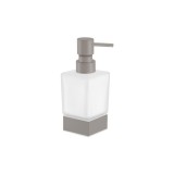 Επικαθήμενο Ντισπένσερ W6.5xD6.5xH16cm Cement Gray Mat Sanco Bathroom Set 90355-M104