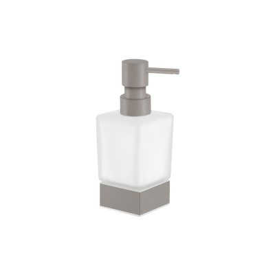 Επικαθήμενο Ντισπένσερ W6.5xD6.5xH16cm Cement Gray Mat Sanco Bathroom Set 90355-M104