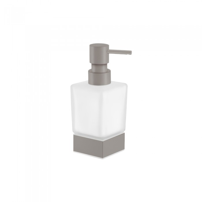 Επικαθήμενο Ντισπένσερ W6.5xD6.5xH16cm Cement Gray Mat Sanco Bathroom Set 90355-M104