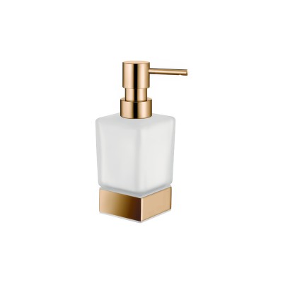 Επικαθήμενο Ντισπένσερ W6.5xD6.5xH16cm PVD Warm Bronze Polished Sanco Bathroom Set 90355-PVD-01PL