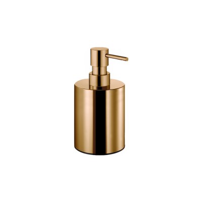 Επικαθήμενο Ντισπένσερ W8xD8xH15.5cm PVD Warm Bronze Polished Sanco Bathroom Set 90356-PVD-01PL