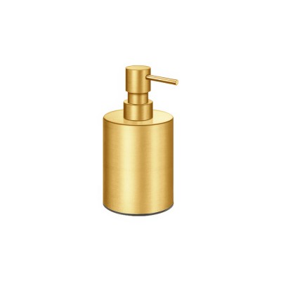 Επικαθήμενο Ντισπένσερ W8xD8xH15.5cm PVD Golden Brass Brushed Sanco Bathroom Set 90356-PVD-02BR