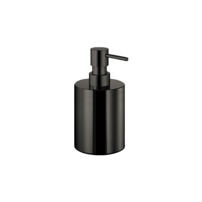 Επικαθήμενο Ντισπένσερ W8xD8xH15.5cm PVD Gun Metal Polished Sanco Bathroom Set 90356-PVD-05PL