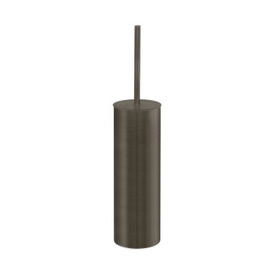 Πιγκάλ Δαπέδου Βαρέως Τύπου (AISI 304) Ø8xH39.5cm Dark Bronze Mat Sanco Toilet Brush Holders 90518-DM25