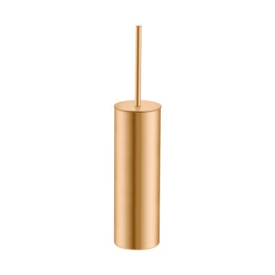 Πιγκάλ Δαπέδου Βαρέως Τύπου (AISI 304) Ø8xH39.5cm PVD Warm Bronze Brushed Sanco Toilet Brush Holders 90518-PVD-01BR