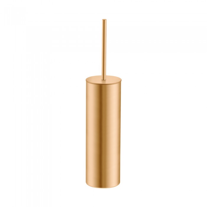 Πιγκάλ Δαπέδου Βαρέως Τύπου (AISI 304) Ø8xH39.5cm PVD Warm Bronze Brushed Sanco Toilet Brush Holders 90518-PVD-01BR