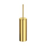 Πιγκάλ Δαπέδου Βαρέως Τύπου (AISI 304) Ø8xH39.5cm PVD Golden Brass Polished Sanco Toilet Brush Holders 90518-PVD-02PL