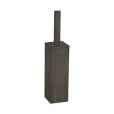 Πιγκάλ Δαπέδου Βαρέως Τύπου (AISI 304) W8xD8xH39.5cm Dark Bronze Mat Sanco Toilet Brush Holders 90572-DM25