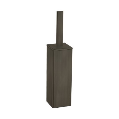 Πιγκάλ Δαπέδου Βαρέως Τύπου (AISI 304) W8xD8xH39.5cm Dark Bronze Mat Sanco Toilet Brush Holders 90572-DM25