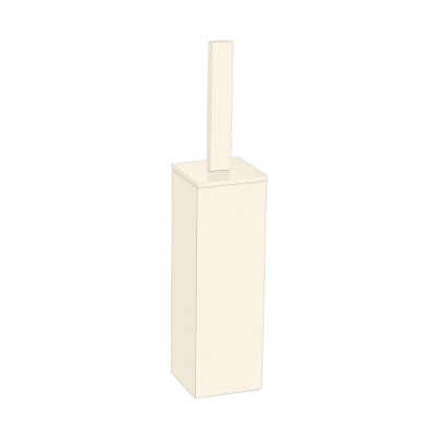 Πιγκάλ Δαπέδου Βαρέως Τύπου (AISI 304) W8xD8xH39.5cm Beige Mat Sanco Toilet Brush Holders 90572-M102