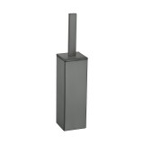 Πιγκάλ Δαπέδου Βαρέως Τύπου (AISI 304) W8xD8xH39.5cm Anthracite Grained Sanco Toilet Brush Holders 90572-M118