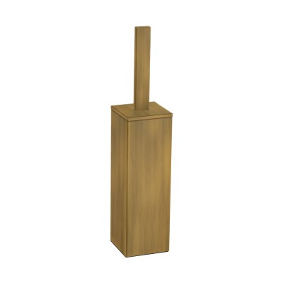Πιγκάλ Δαπέδου Βαρέως Τύπου (AISI 304) W8xD8xH39.5cm Bronze Mat Sanco Toilet Brush Holders 90572-M25