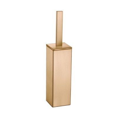 Πιγκάλ Δαπέδου Βαρέως Τύπου (AISI 304) W8xD8xH39.5cm PVD Warm Bronze Brushed Sanco Toilet Brush Holders 90572-PVD-01BR