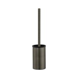 Πιγκάλ Δαπέδου (AISI 304) Ø9xH36cm Dark Bronze Mat Sanco Toilet Brush Holders 90593-DM25