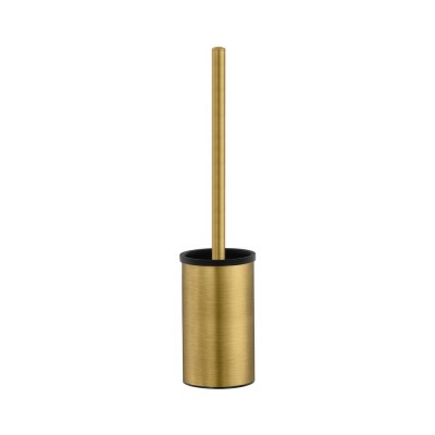 Πιγκάλ Δαπέδου (AISI 304) Ø9xH36cm Bronze Mat Sanco Toilet Brush Holders 90593-M25