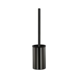 Πιγκάλ Δαπέδου (AISI 304) Ø9xH36cm PVD Gun Metal Polished Sanco Toilet Brush Holders 90593-PVD-05PL