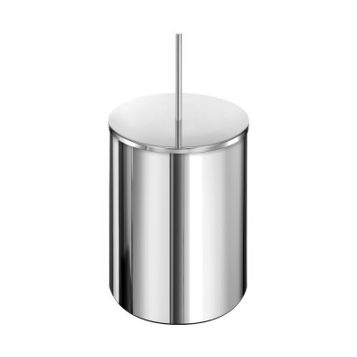 Χαρτοδοχείο 5lt Ø20.5xH40cm Chrome Sanco Waste Bins 90606-A03