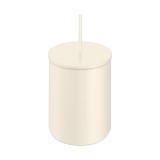 Χαρτοδοχείο 5lt Ø20.5xH40cm Beige Mat Sanco Waste Bins 90606-M102