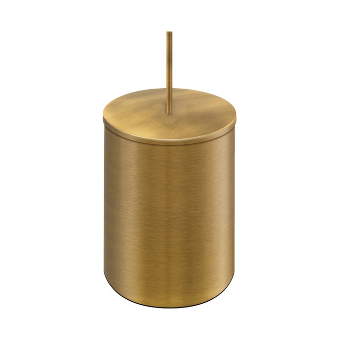 Χαρτοδοχείο 5lt Ø20.5xH40cm Bronze Mat Sanco Waste Bins 90606-M25