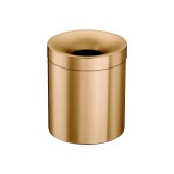 Χαρτοδοχείο Ανοιχτό 5lt Ø20.5xH24.5cm PVD Warm Bronze Brushed Sanco Open Bins 90650-PVD-01BR